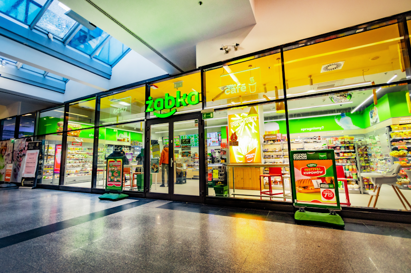 Zabka convenience store